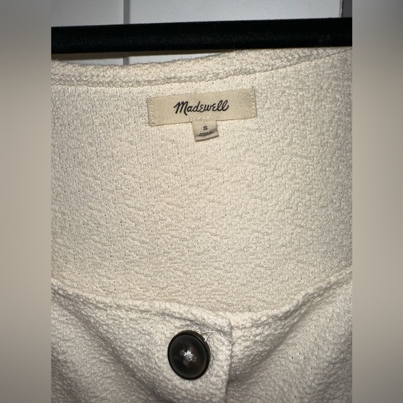 Madewell, size small, off the shoulder button shirt. Super cute, comfy, great c - Picture 2 of 7